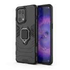 For OPPO Find X5 Pro Magnetic Ring Holder PC + TPU Phone Case(Black) - 1