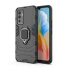 For vivo S10e 5G Magnetic Ring Holder PC + TPU Phone Case(Black) - 1