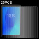 25 PCS 9H 2.5D Explosion-proof Tempered Tablet Glass Film For Alcatel 1T 10 - 1