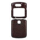 For Motorola Moto Razr 5G Crocodile Top Layer Cowhide Leather Phone Case(Coffee) - 1