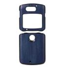 For Motorola Moto Razr 5G Yellow Cow Texture PU Phone Case(Blue) - 1