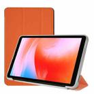 For ALLDOCUBE Smile 1 Broken Star Texture Horizontal Flip Leather Tablet Case(Orange) - 1