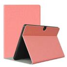 For ALLDOCUBE Smile X Business Style Anti-slip Texture Leather Tablet Case(Pink) - 1