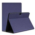 For ALLDOCUBE Smile X Business Style Anti-slip Texture Leather Tablet Case(Dark Blue) - 1