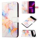 For Google Pixel 6 PT003 Marble Pattern Flip Leather Phone Case(LS004) - 1