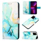 For vivo Y21 2021 / Y33s / Y21s PT003 Marble Pattern Flip Leather Phone Case(LS003) - 1