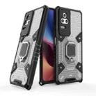 For Xiaomi Redmi K50 Pro Space PC+TPU Shockproof Phone Case with Ring Holder(Grey) - 1