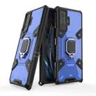 For Xiaomi Redmi K50 Gaming Space PC+TPU Shockproof Phone Case with Ring Holder(Blue) - 1