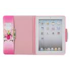 For iPad 2 / New iPad (iPad 3) / 4 Colored Drawing Pattern Horizontal Flip Leather Case with Holder & Card Slot & Wallet(Unicorn With Flowers) - 4