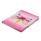 For iPad 2 / New iPad (iPad 3) / 4 Colored Drawing Pattern Horizontal Flip Leather Case with Holder & Card Slot & Wallet(Unicorn With Flowers) - 6