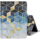 For iPad 2 / New iPad (iPad 3) / 4 Colored Drawing Pattern Horizontal Flip Leather Case with Holder & Card Slot & Wallet(Diamond) - 1