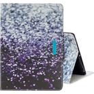 For iPad 2 / New iPad (iPad 3) / 4 Colored Drawing Pattern Horizontal Flip Leather Case with Holder & Card Slot & Wallet(Gradient Black Sand) - 1
