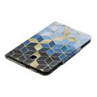 For Galaxy Tab A 8.0 (2018) T387 Colored Drawing Pattern Horizontal Flip Leather Case with Holder & Card Slot & Wallet(Diamond) - 6