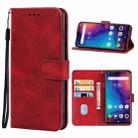 Leather Phone Case For Ulefone Note 7P(Red) - 1