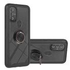 For Motorola Moto G Power (2022) / G Pure Shockproof PC + TPU Phone Case with Ring Holder(Black) - 1