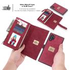 For Galaxy Note 10+ POLA Multi-function Fashion Magnetic Horizontal Flip Leather Case with Card Slots & Wallet & Photo Frame & Holder(Red) - 3