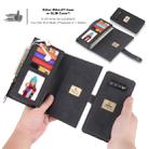 For Galaxy S10+ POLA Multi-function Fashion Magnetic Horizontal Flip Leather Case with Card Slots & Wallet & Photo Frame & Holder(Black) - 6