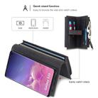 For Galaxy S10+ POLA Multi-function Fashion Magnetic Horizontal Flip Leather Case with Card Slots & Wallet & Photo Frame & Holder(Black) - 7