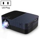 AUN Z5S 1280x720 150 Lumens Android 8.0 Portable Home Theater LED Digital Projector, US Plug - 1