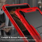 For Samsung Galaxy Tab S8 Ultra Silicone + PC Shockproof Protective Tablet Case(Red + Black) - 7