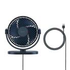 Baseus Serenity Desktop USB Electric Fan(Blue) - 1