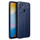 For Xiaomi Redmi 10C Litchi Texture TPU Shockproof Phone Case(Blue) - 1