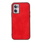 For OnePlus Nord CE 2 5G Crazy Horse Texture Shockproof Phone Case(Red) - 1