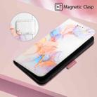 For Tecno Spark 6 PT003 Marble Pattern Flip Leather Phone Case(Galaxy Marble White LS004) - 5