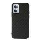 For OnePlus Nord CE 2 5G Carbon Fiber Texture Shockproof Phone Case(Black) - 1