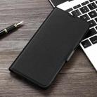 For Huawei nova 8i Ultra-thin Voltage Side Buckle PU + TPU Leather Phone Case(Black) - 1
