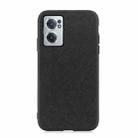 For OnePlus Nord CE 2 5G Cross Texture Genuine Leather Phone Case(Black) - 1