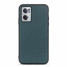 For OnePlus Nord CE 2 5G Sheep Texture Genuine Leather Shockproof Phone Case(Green) - 1