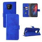 For Ulefone Armor 8 Skin Feel Magnetic Buckle Calf Texture Leather Phone Case(Blue) - 1