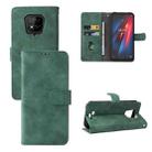 For Ulefone Armor 8 Skin Feel Magnetic Buckle Calf Texture Leather Phone Case(Green) - 1