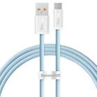 Baseus 100W USB to Type-C / USB-C Dynamic Series Fast Charging Data Cable, Length:1m(Blue) - 1