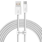 Baseus 100W USB to Type-C / USB-C Dynamic Series Fast Charging Data Cable, Length:2m(White) - 1