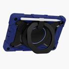 For Samsung Galaxy Tab A 8.0 2019 SM-T290 Armor Contrast Color Silicone + PC Tablet Case(Navy Blue) - 3
