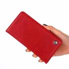 For Ulefone Note 10 Non-Magnetic Retro Texture Leather Phone Case(Red) - 6