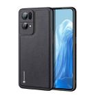 For OPPO Reno7 Pro 5G DUX DUCIS Fino Series PU + TPU Phone Case(Black) - 1