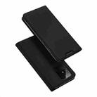 For OPPO Realme Narzo 50A DUX DUCIS Skin Pro Series PU + TPU Leather Phone Case(Black) - 1