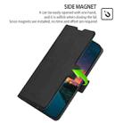 For vivo X60 5G Ultra-thin Voltage Side Buckle PU + TPU Leather Phone Case(Black) - 5