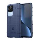 For Xiaomi Poco F4 Full Coverage Shockproof TPU Case(Blue) - 1