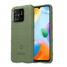 For Xiaomi Redmi 10 (India) Full Coverage Shockproof TPU Case(Green) - 1