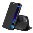 For iPhone 11 Pro iPhone 11 Pro DUX DUCIS Skin X Series PU + TPU Horizontal Flip Leather Case with Holder & Card Slots(Black) - 1
