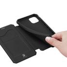 For iPhone 11 iPhone 11 DUX DUCIS Skin X Series PU + TPU Horizontal Flip Leather Case with Holder & Card Slots(Black) - 6