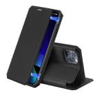 For iPhone 11 Pro Max iPhone 11 Pro Max DUX DUCIS Skin X Series PU + TPU Horizontal Flip Leather Case with Holder & Card Slots(Black) - 1