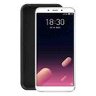 TPU Phone Case For Meizu Meilan S6(Pudding Black) - 1