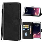 Leather Phone Case For Meizu Meilan S6(Black) - 1