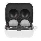 Solid Color Earphone Protective Case For Sony LinkBuds(White) - 1