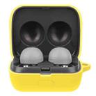 Solid Color Earphone Protective Case For Sony LinkBuds(Yellow) - 1